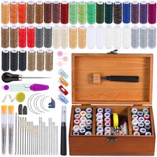 Sewing Kit, Leather Sewing Kit, Upholstery Repair Kit, Leather Sewing Tools w...