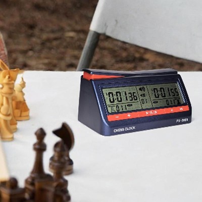 Schach Timer Utility Digitale Schachuhr für Brettspiel Internationales Schach