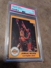 1983-84 Star #24 Jamaal Wilkes Lakers SP   PSA NM 7  LOW POP
