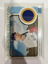 2022 Topps Heritage #CC-CBG Cavan Biggio Clubhouse Collection Relics