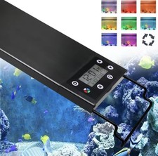 LED Aquarium Light 30-60cm Full Spectrum 24/7 Fish Tank Plant Growth Lamp IP68