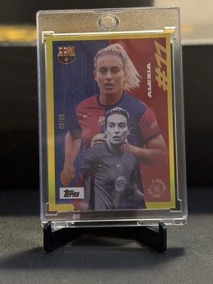 2024-25 Topps FC Barcelona Alexia Putellas 125th First Goal Gold 05/50