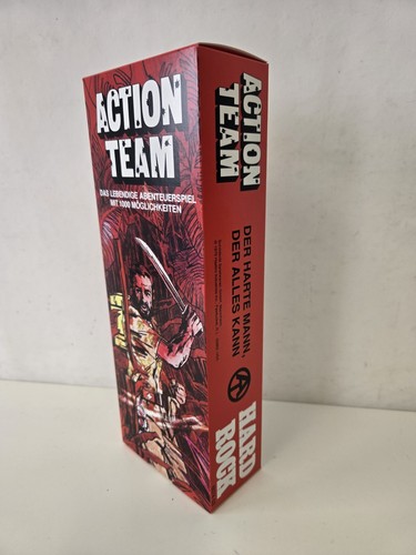 Schildkröt Action Team Hard Rock Figur, Repro Hände, mit custom repro Box - Bild 6 von 11