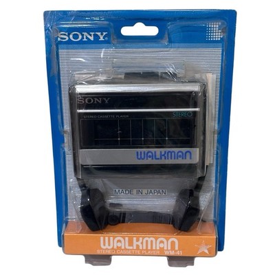 【整備動作品】SONY ウォークマン WM-41 【ヘッドホン付】 Sony WM-41 Walkman Cassette Player for sale online | eBay