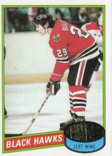 1980-81 Topps #229 Ted Bulley Chicago Blackhawks