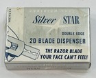 VTG. SILVER STAR DURIDIUM PROCESS DOUBLE EDGE RAZOR BLADES PACK Of 20 BLADES NOS — photo 2