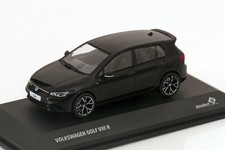 Solido 1/43 Volkswagen Golf 8 R 2022 Black VW MK8 black Collectables 17+