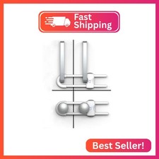 QT BABY Baby Proofing Cabinet Locks Adjustable U Shaped Baby Safety Latches for