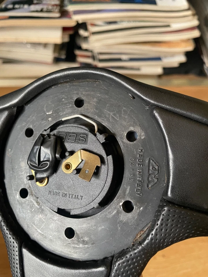 BBS STEERING WHEEL MINE’S STEERING WHEEL RARE 90s NARDI MOMO SUPRA VW SKYLINE - Image 4 of 4