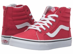 racing red true white vans