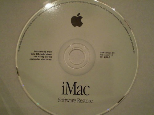 Apple Macintosh iMac (1999) Software Media Pack - 9 CD Set