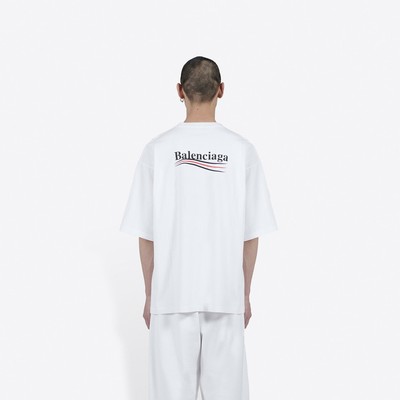 balenciaga white t shirt mens