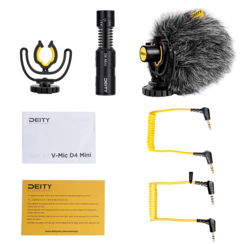 Deity V-Mic D4 Mini On-Camera Shotgun Microphone Vlog Interview Video Recording - 第 6/6 張圖片