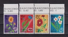 TIMBRE STAMP 4 SOMALIE Y&T#105-08 FLEUR FLOWER NEUF**/MNH-MINT 1969 ~F36
