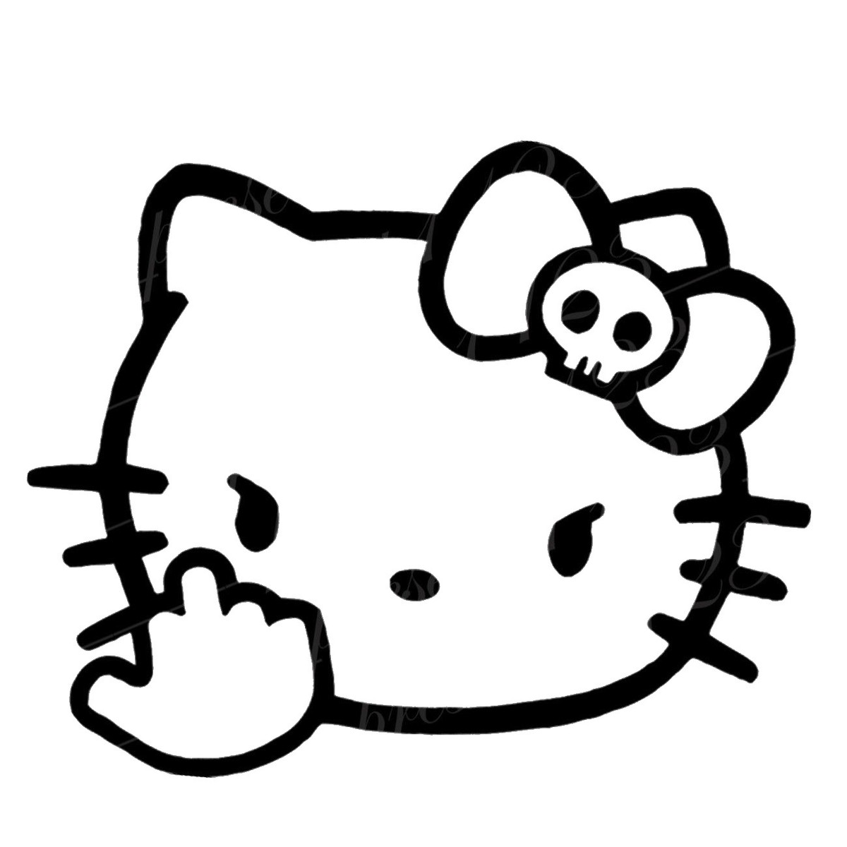 Hello Off Hello Kitty Flipping U Off