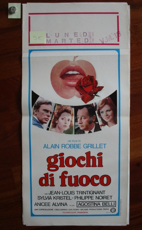 Locandina di Giochi di fuoco (1975)