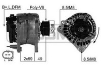 Messmer Lichtmaschine Generator 90A 14V FüR VW Transporter IV Bus 2.5 TDI 2.8