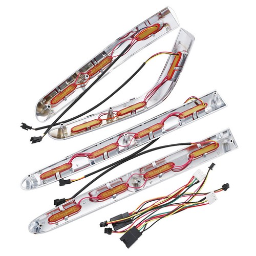 Trunk & Saddlebag Decoration Trim LED Light Fit for Honda Goldwing GL 1800 01-11 - Picture 8 of 16