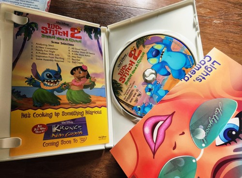 Disney Lilo and Stitch (4 DVD'S /Movies 1, 2, Stitch the Movie! & Leroy HTF OOP - Imagen 4 de 10
