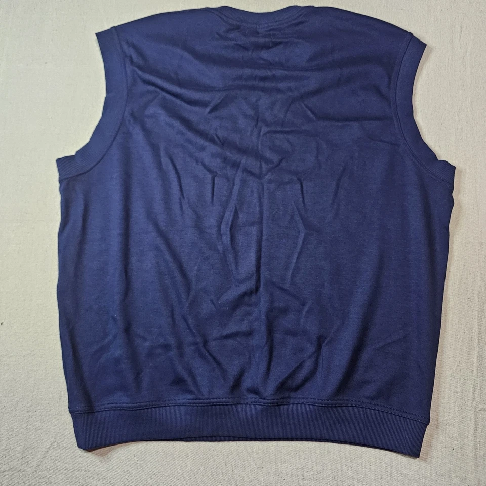 Chaleco Suéter Alan River Golf Colección Plateada Para Hombres Azul Marino Talla XXL Foto 2 de 4