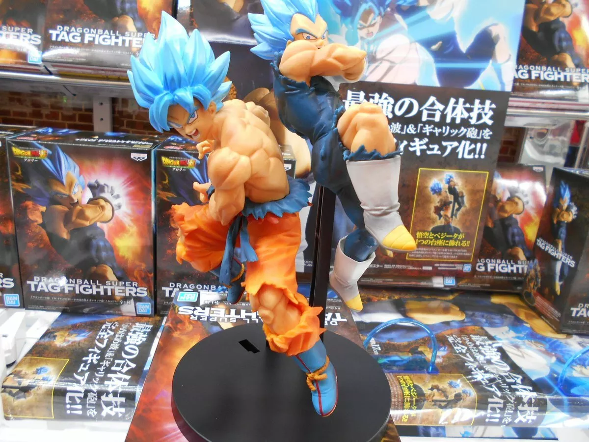 Dragon Ball Super Saiyan Blue Goku & Vegeta Action Figures