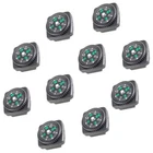 10 x Watch Wrist Strap Fitting Compass AIR FILLED NO FLUID COMPASSES Buckle PACK