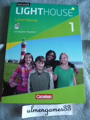    LIGHTHOUSE 1  Schülerbuch Lehrerfassung + CD-ROM   Lehrerband w NEU