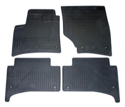 Cora 000132105 Tappeti Personalizzati in Gomma, 4 Pezzi