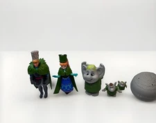 Frozen Troll Wedding Kristoff Anna 2 Trolls  4" Action Figures Disney 2013 EUC