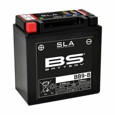 BATTERIA BS SLA BB9-B SIGILLATA SENZA MANUTENZIONE PER APRILIA SCARABEO 50 4T