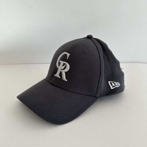 Colorado Rockies MLB New Era Gray 39THIRTY Flex Hat Fitted Small/Medium Gray