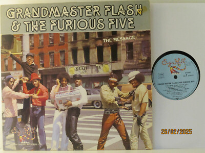 Grandmaster Flash & The Furious Five    The Message-LP 1982-D- Sugar Hill Record