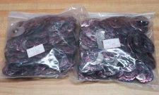 Wholesale Lot of 288 Pink Heart-Shaped Metal Western Conchos Slotted Slides VTG