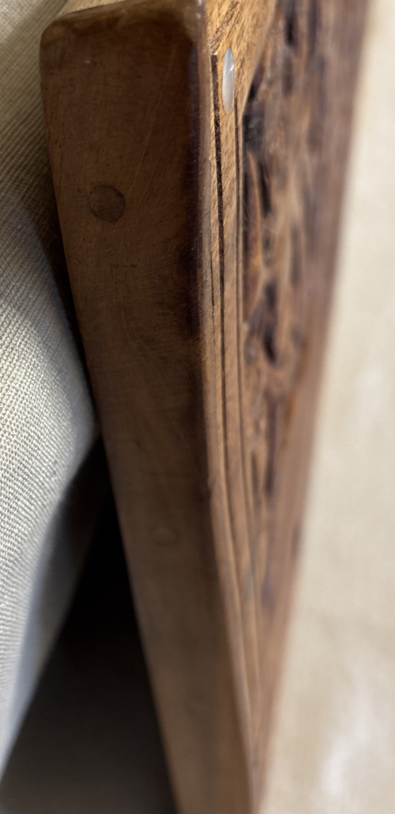 Large Palauan Storyboard Hand Carved by Zaharias Omengebar Master Carver Korvar