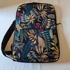 Floral Botanic Canas Laptop Backpack 15" Sleeve Protective Soft Case Zip Pocket