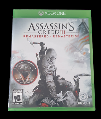 Assassin's Creed III Remastered Edition Xbox One UBP50402219 - Best Buy