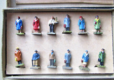 MDM H0 : REISENDE 12 Figuren Guss in OVP La Vie du Rail MMM SIMA märklin 800