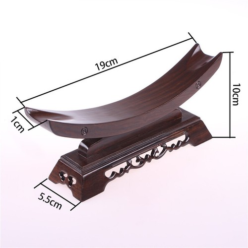Wood Sword Stand Solid Display Katana Holder Household Support Storage Rack NEW. - Picture 9 of 12