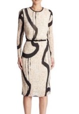 Max Mara chiffon dress Size 8