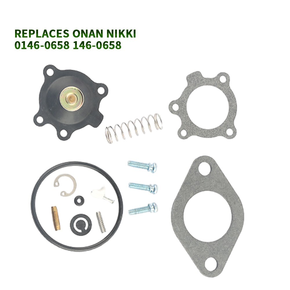 Carburetor Accelerator Pump Repair Kit Replaces Onan Nikki 01460658