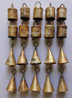 Handmade Decorative Tin Metal Craft Bells Home Décor Vintage Wholesale 20 Pcs