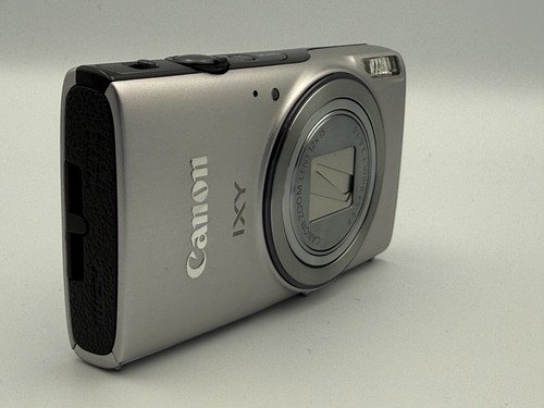 Canon IXY 640 PowerShot Elph 350 HS 20.2MP Camera Silver w/AC adapter -Excellent - Picture 4 of 15