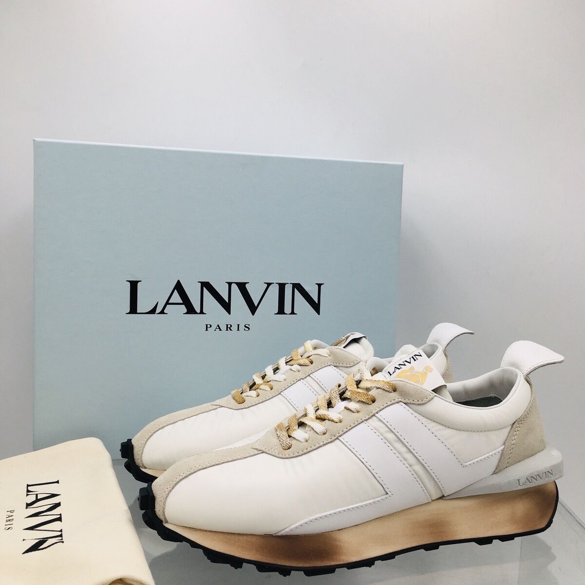 Lanvin Bumpr Sneakers Men's EU 45 US 12 Medium | eBay Lanvin Bumpr Sneakers Men's EU 45 US 12 Medium | eBay