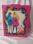 VINTAGE 1968 MATTEL THE WORLD OF BARBIE DOLL TRUNK PINK