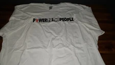 “Power To The People” White T-Shirt Sz 2XL