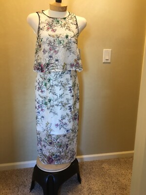 chinese dress ladies The Lace Trim Popover Dress