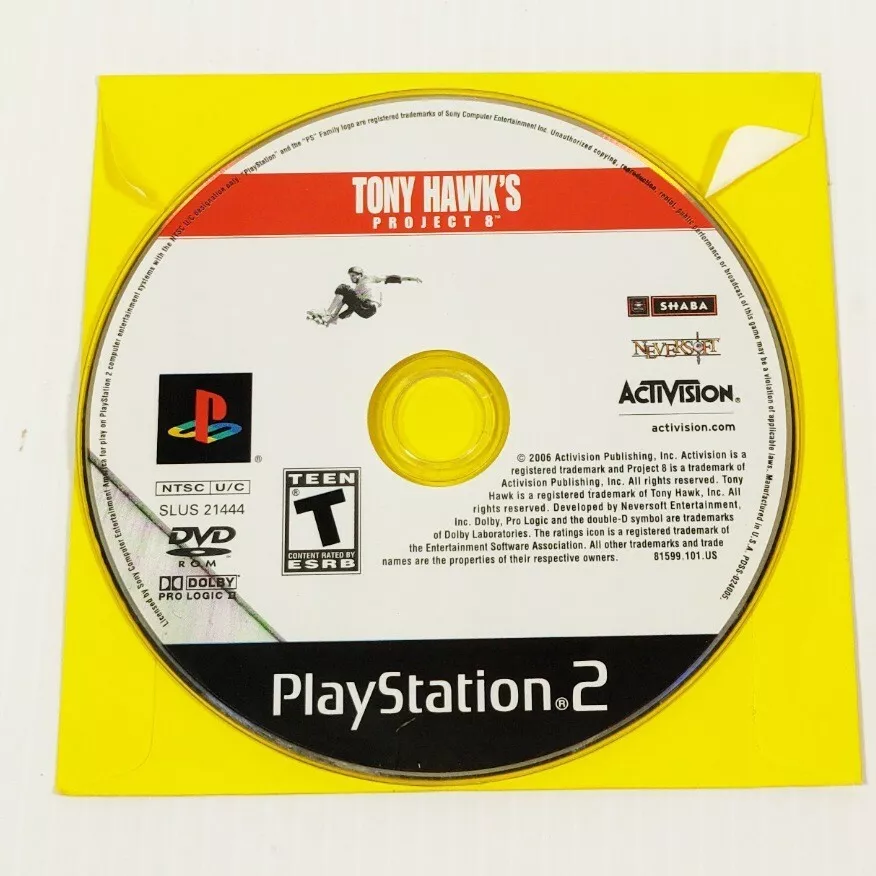 Tony Hawk's Underground (PlayStation 2 PS2) - DISC ONLY