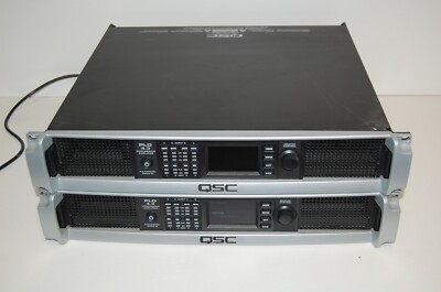 2X QSC PLD 4.3 2500-Watt 4-Ch Processing Amplifiers PLEASE READ
