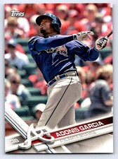 2017 Topps Atlanta Braves #ATL-6 Adonis Garcia Atlanta Braves BASEBALL Card