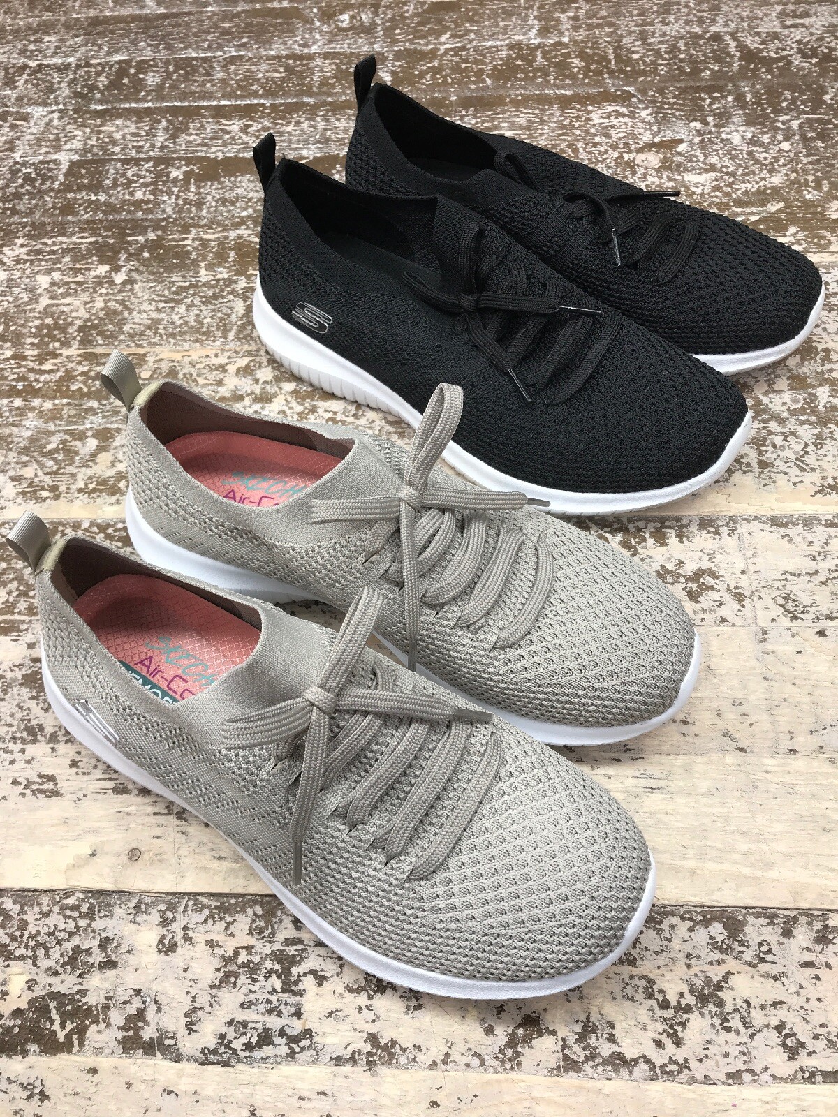 skechers flex air cooled memory foam
